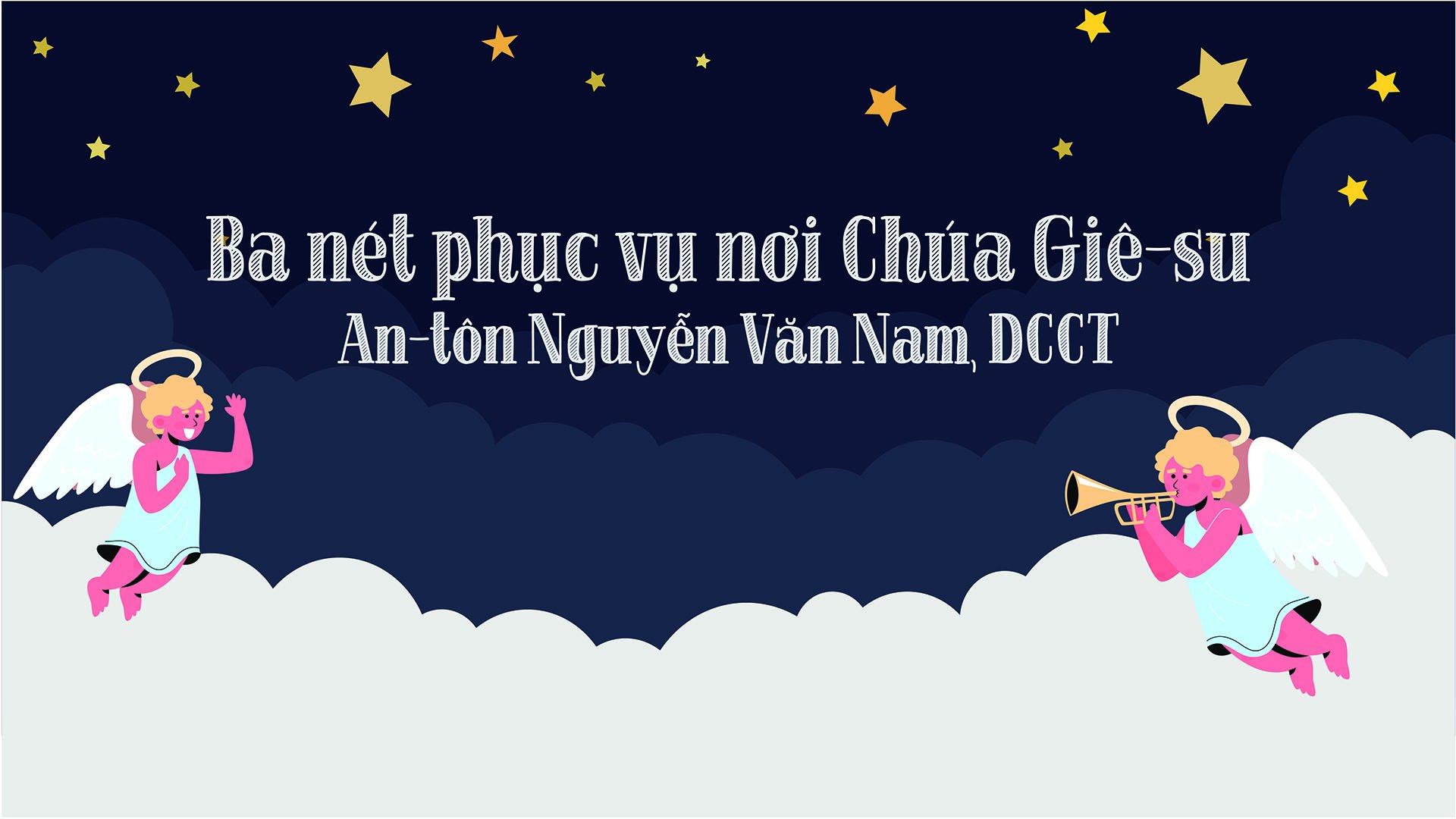 Ba nét phục vụ nơi Chúa Giê-su